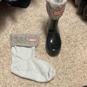 Hunter Boots (calf height) fleece inserts